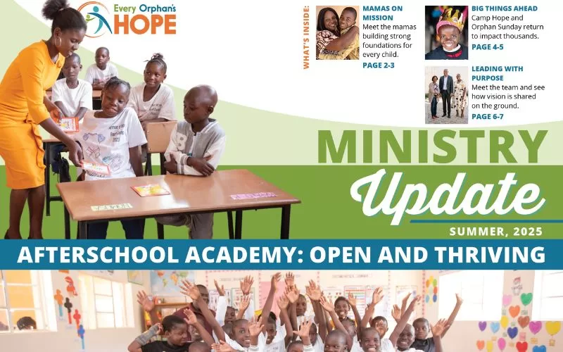 Summer 2025 Ministry Update